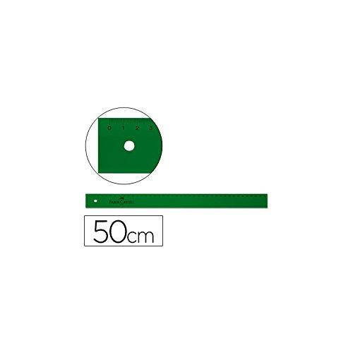 Faber-Castell Regla Técnica de 50 cm Verde