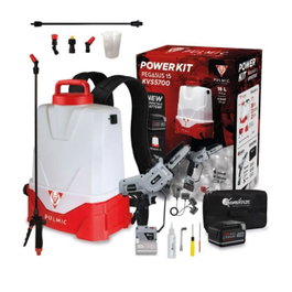 KAMIKAZE Power Kit con Sulfatadora Pegasus 15 y Sierra Eléctrica KVS5700