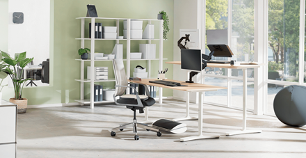 Leitz Reposapiés Ergo Ajustable Gris