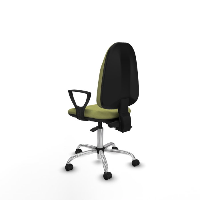 PIQUERAS Y CRESPO Silla de oficina Algarra Verde oliva con mecanismo Asincro PIQUERAS Y CRESPO Silla de oficina Algarra Verde oliva con mecanismo Asincro