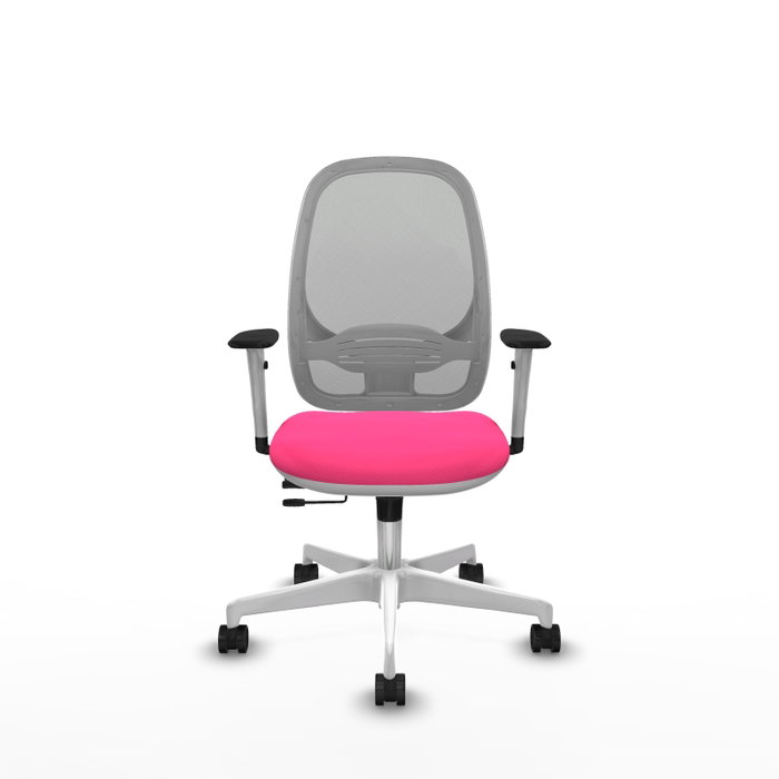 PIQUERAS Y CRESPO Silla de oficina Cilanco Rosa y Gris PIQUERAS Y CRESPO Silla de oficina Cilanco Rosa y Gris