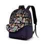 Karactermania Mochila Villanas Disney Morado 44x30x18cm