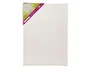 Liderpapel Lienzo de Algodón 100% para Pintura, 280 g/m², 22x16 cm, Bastidor con Grapas Traseras, Blanco sin Ácido