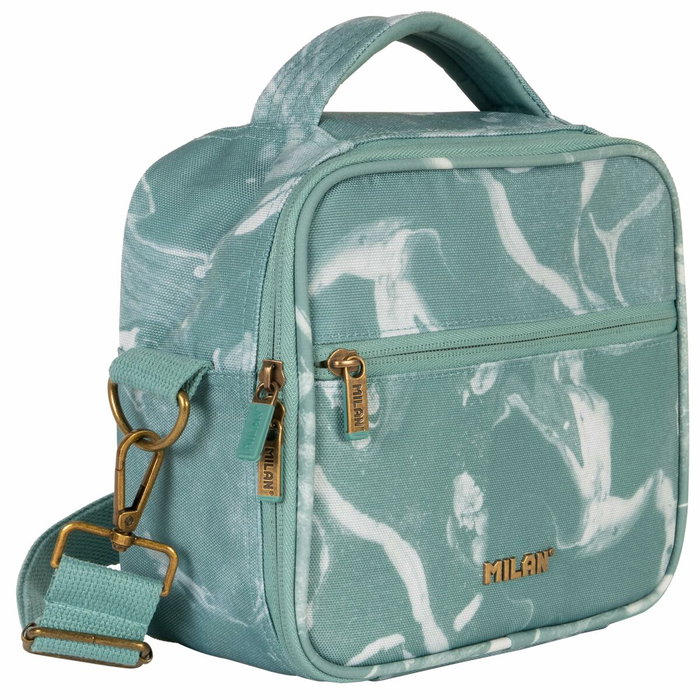 Milan Bolsa Isotérmica Porta Alimentos Serie Lava Verde con 3 Recipientes Milan Bolsa Isotérmica Porta Alimentos Serie Lava Verde con 3 Recipientes