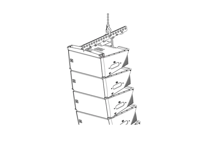 JBLPRO SRX906LA Marco de Array Soporte para hasta 16 Gabinetes JBLPRO SRX906LA Marco de Array Soporte para hasta 16 Gabinetes