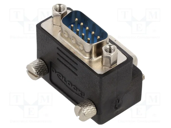 DeLOCK 65266 Adaptador Sub-D 9 pin Macho a Hembra de 90° DeLOCK 65266 Adaptador Sub-D 9 pin Macho a Hembra de 90°