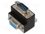 DeLOCK 65266 Adaptador Sub-D 9 pin Macho a Hembra de 90°