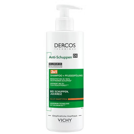 Vichy Dercos DS Champú Acondicionador Anticaspa 2 en 1 390 ml