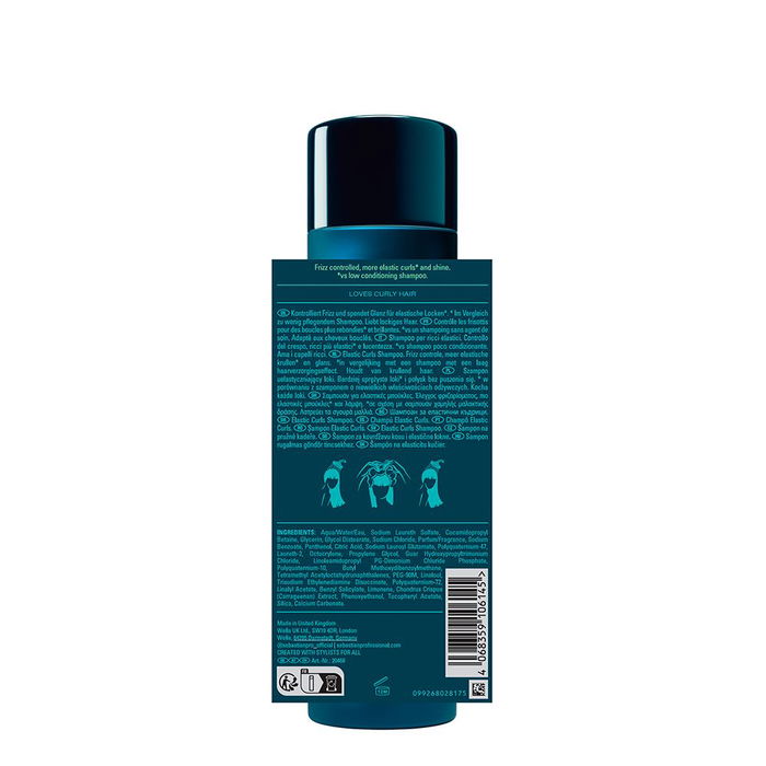 Sebastian Professionals TWISTED Champú Hidratante Profesional para Rizos y Ondas, Control Frizz, 1000 ml