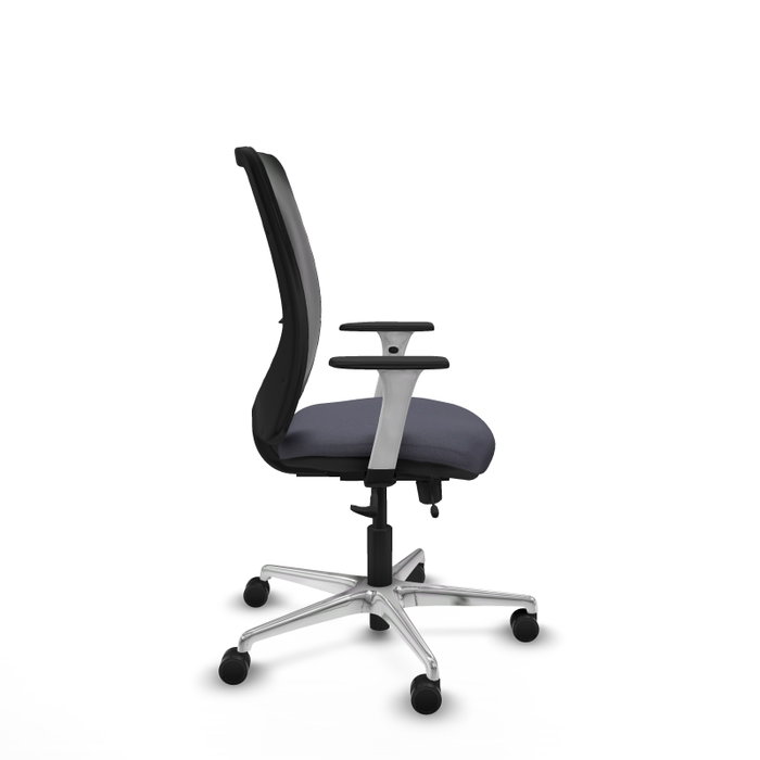 PIQUERAS Y CRESPO Silla de oficina Zulema Gris Oscuro y Negro PIQUERAS Y CRESPO Silla de oficina Zulema Gris Oscuro y Negro