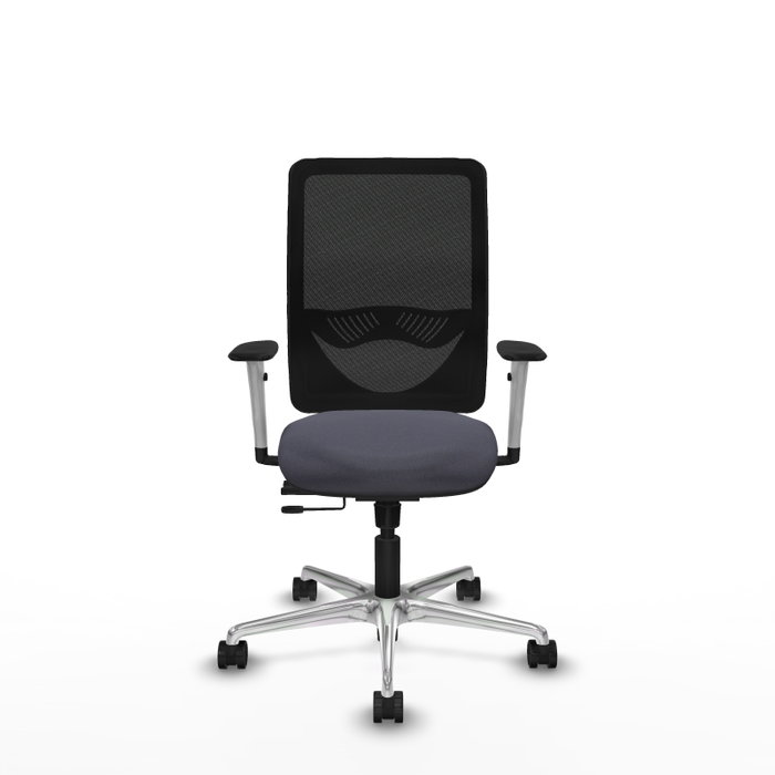 PIQUERAS Y CRESPO Silla de oficina Zulema Gris Oscuro y Negro PIQUERAS Y CRESPO Silla de oficina Zulema Gris Oscuro y Negro