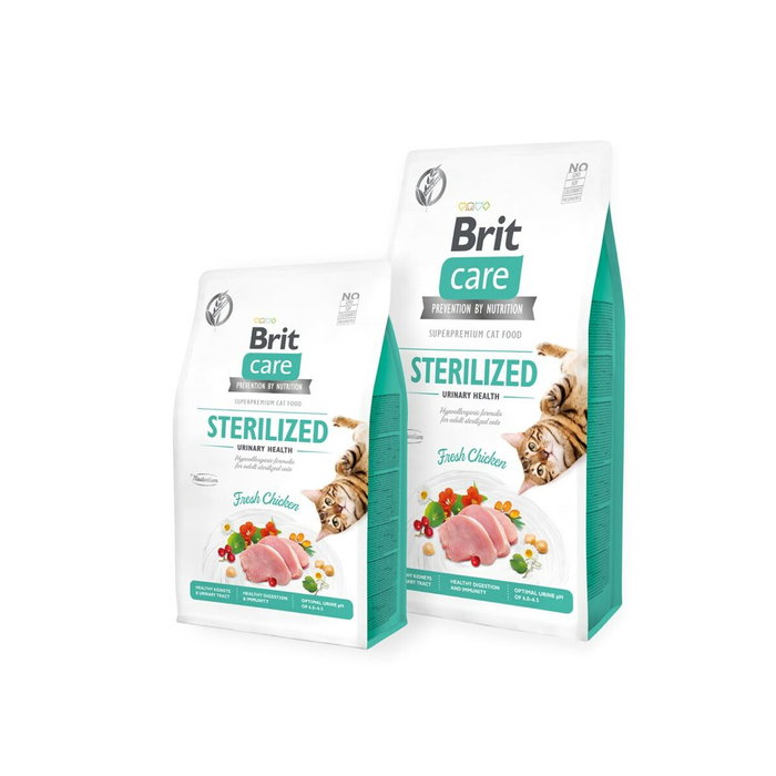 Brit Care Grain Free Sterilized Urinary Health para Gato Adulto 7kg