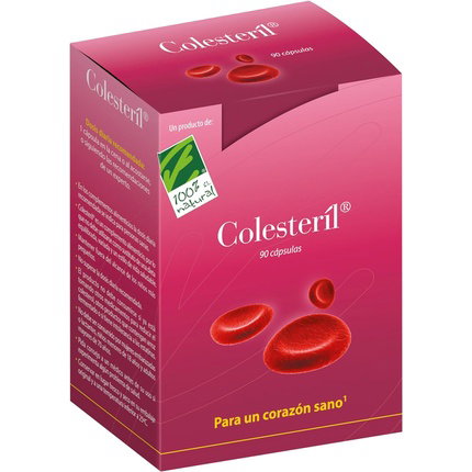 CIEN POR CIEN NATURAL Colesteril 90 cápsulas vegetales