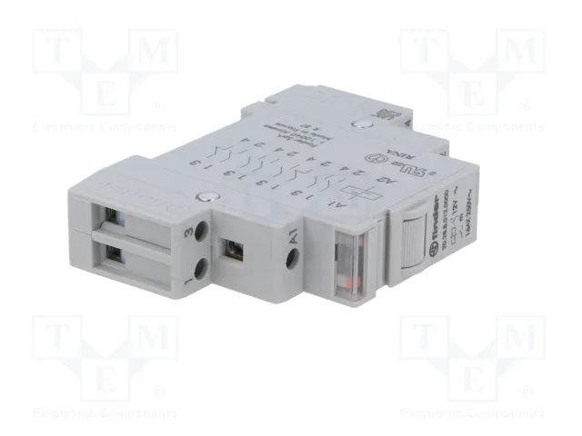 FINDER Relé de instalación biestable 20.28 12V AC 16A NA x2