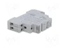 FINDER Relé de instalación biestable 20.28 12V AC 16A NA x2