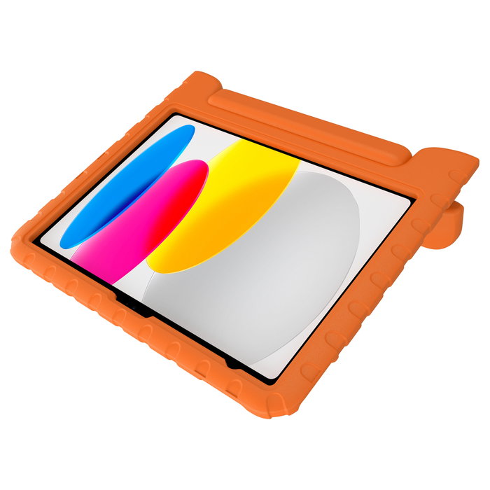 DEQSTER Kids Case Funda y Protector de Pantalla para iPad 10/11 Gen, Naranja DEQSTER Kids Case Funda y Protector de Pantalla para iPad 10/11 Gen, Naranja