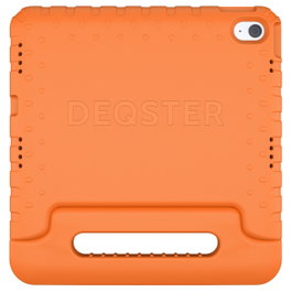 DEQSTER Kids Case Funda y Protector de Pantalla para iPad 10/11 Gen, Naranja