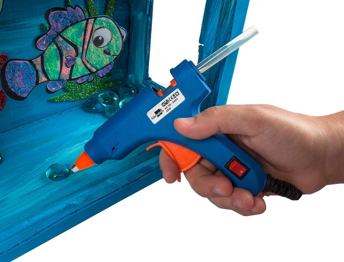 Liderpapel Barras Termofusibles 7mm x 200mm Blíster 12 Unidades para Pistola de Silicona