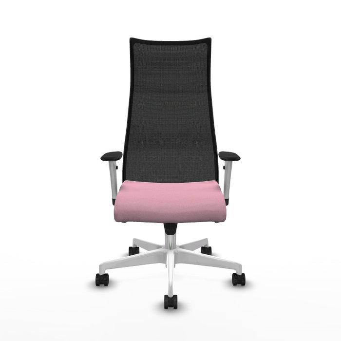PIQUERAS Y CRESPO Sillón Albacete Rosa y Negro con Mecanismo Sincro
