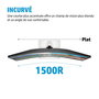HP E34m G4 Monitor Curvo WQHD USB-C Conferencing Certificado Zoom Webcam Altavoces Micrófonos Carga 65W