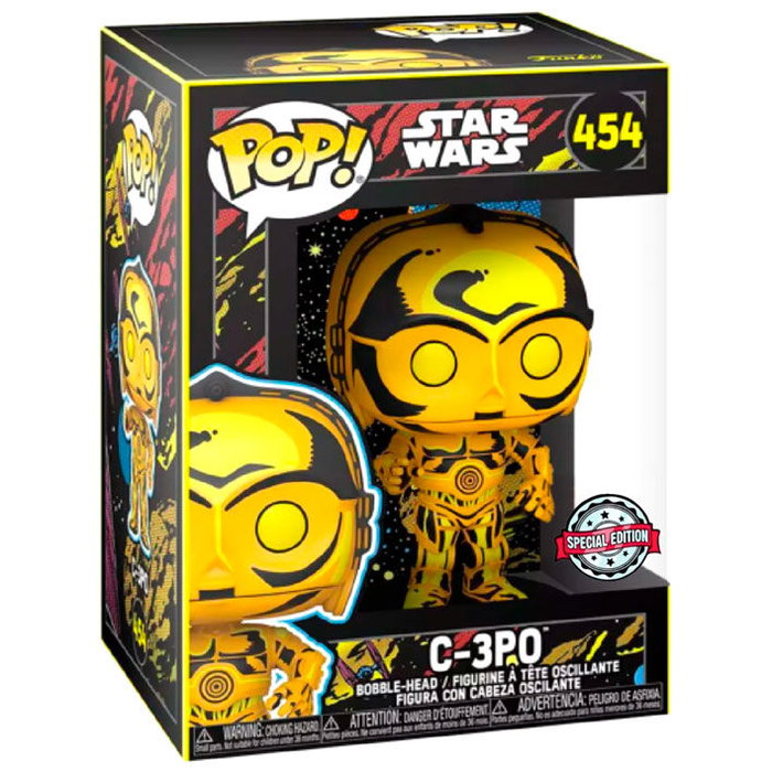 FUNKO Figura POP Star Wars Retro Series C-3PO Exclusive FUNKO Figura POP Star Wars Retro Series C-3PO Exclusive