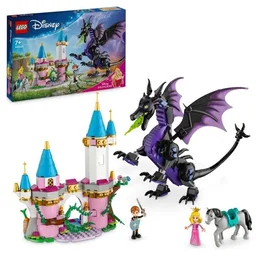 Lego Princesas Disney 43240 Maléfica como dragón, juguete para fans de los dibujos animados