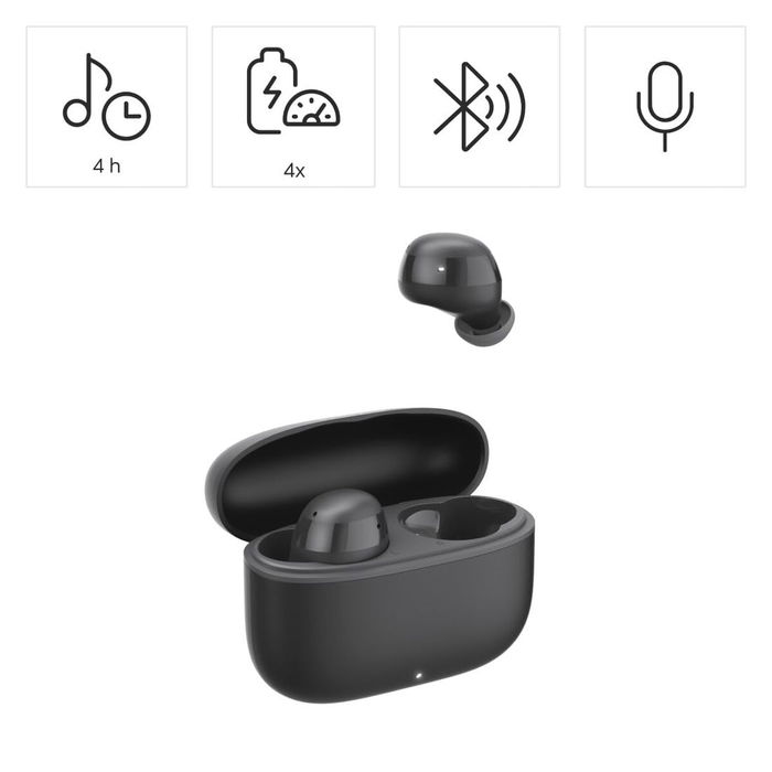 Auriculares Hama 00221758 Negro