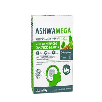 Dietmed Ashwamega 300Mg 30 Comprimidos Dietmed Ashwamega 300Mg 30 Comprimidos