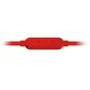 JBL Auriculares Intrauditivos T110 con Micrófono para Móvil, Cable Jack 3.5mm, Color Rojo