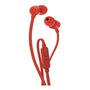 JBL TUNE110 Auriculares Intrauditivos Rojos con Micrófono