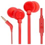 JBL TUNE110 Auriculares Intrauditivos Rojos con Micrófono