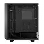 Fractal Design FD-C-MES2C-04 Meshify 2 Compact Caja de PC Negra con Vidrio Templado