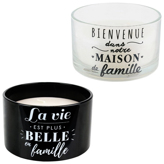 Home Deco Factory Vela en Bol de Cristal con Aroma a Ropa Fresca Home Deco Factory Vela en Bol de Cristal con Aroma a Ropa Fresca