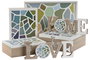 DKD Home Decor Guardallaves Guell Blanco