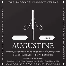 Augustine Cuerda Clásica Re Nylon Tensión Baja Set 12 (Set de 12)