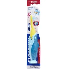 Elgydium Kids Shark Cepillo de dientes, Azul