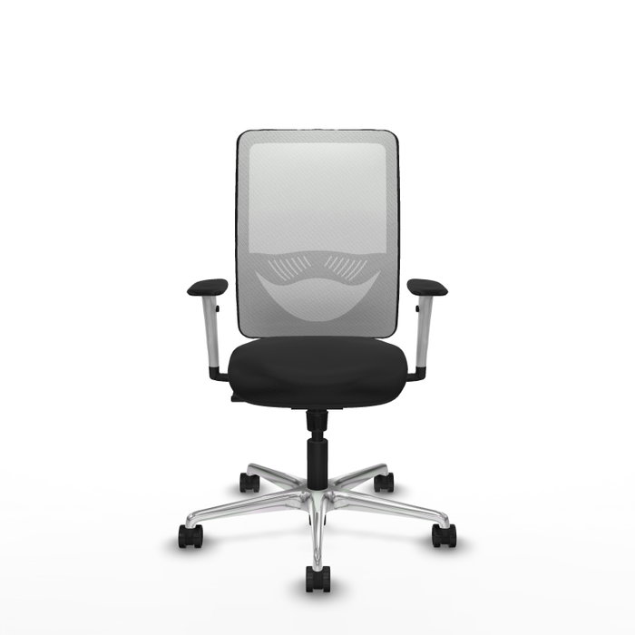 PIQUERAS Y CRESPO Silla de oficina Zulema con mecanismo Sincro, Negro y Blanco PIQUERAS Y CRESPO Silla de oficina Zulema con mecanismo Sincro, Negro y Blanco
