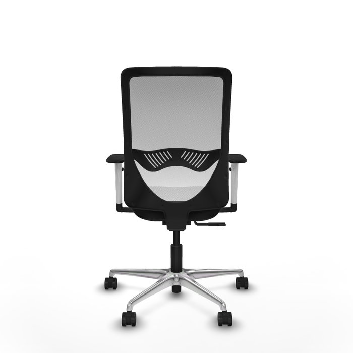 PIQUERAS Y CRESPO Silla de oficina Zulema con mecanismo Sincro, Negro y Blanco PIQUERAS Y CRESPO Silla de oficina Zulema con mecanismo Sincro, Negro y Blanco