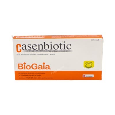 CASEN Limon 10Comp Mast Cápsulas Masticables CASEN Limon 10Comp Mast Cápsulas Masticables