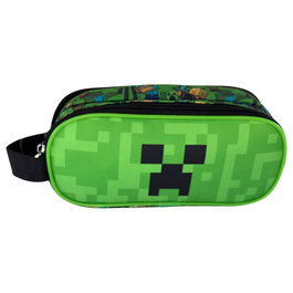Manenti Bolsa cremallera Face Minecraft, Portatodo, 23x10x6cm