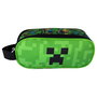 Manenti Bolsa cremallera Face Minecraft, Portatodo, 23x10x6cm