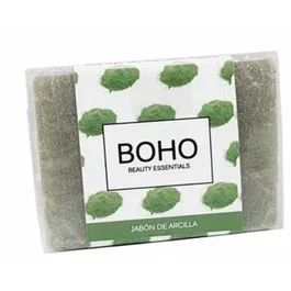BOHO Arcilla Jabon Pastilla 100Gr Hidratante Suave