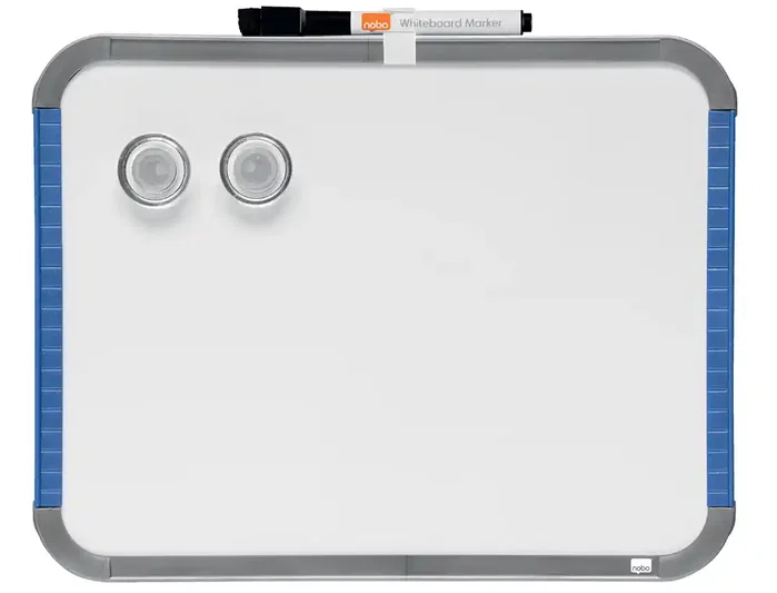 Nobo Pizarra Blanca Línea Hogar 220x280 mm Magnética Portátil con Rotulador e Imanes Nobo Pizarra Blanca Línea Hogar 220x280 mm Magnética Portátil con Rotulador e Imanes