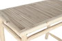 DKD Home Decor Mesa Horeca Balines Teca Natural 133 x 65 x 105 cm