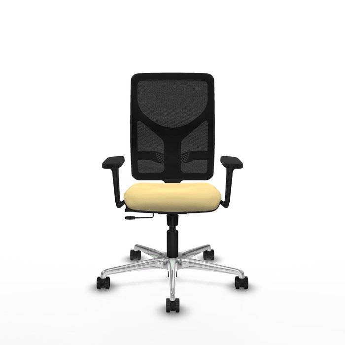 PIQUERAS Y CRESPO Silla de oficina Motilla con Mecanismo Sincro/Traslack Crema y Negro PIQUERAS Y CRESPO Silla de oficina Motilla con Mecanismo Sincro/Traslack Crema y Negro