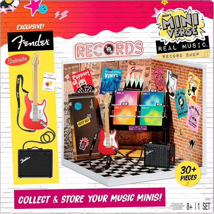 MGA Miniverse Make It Mini Real Music Record Shop