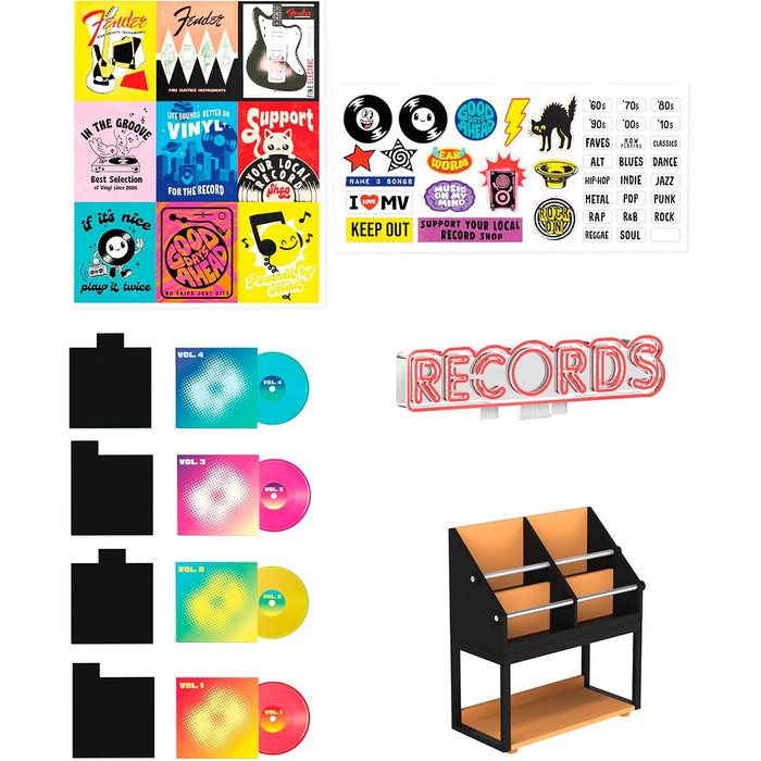 MGA Miniverse Make It Mini Real Music Record Shop