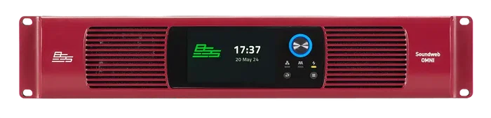 BSS Soundweb Omni 256p Procesador DSP de Arquitectura Abierta con Audio en Red Dante/AES67 hasta 96kHz