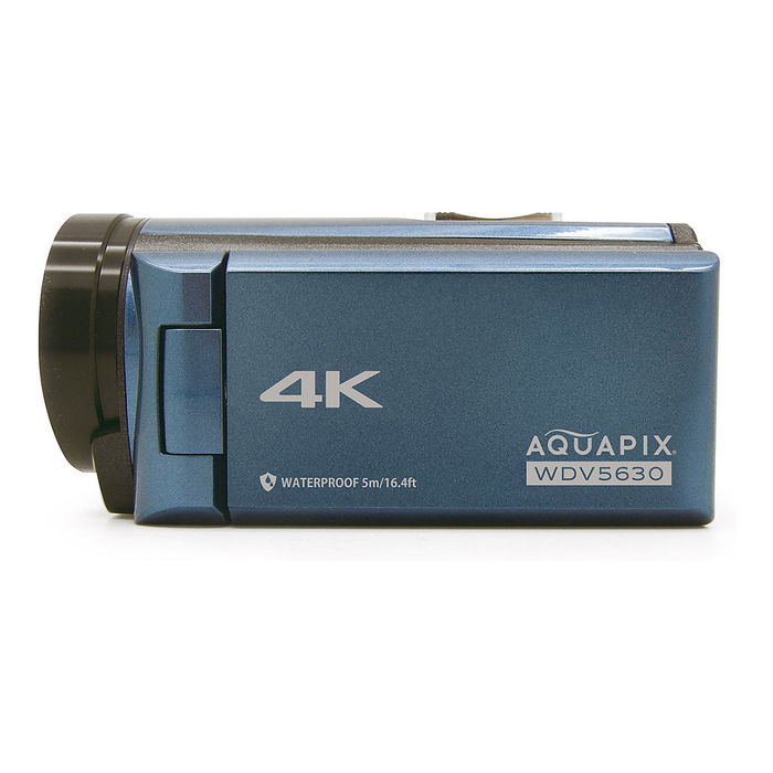 Easypix Aquapix WDV5630 Videocámara Sumergible 4K Ultra HD, 13 MP CMOS, Pantalla 3", 18x Zoom, Resistente al Agua 5 m, Color Gris Azul Easypix Aquapix WDV5630 Videocámara Sumergible 4K Ultra HD, 13 MP CMOS, Pantalla 3", 18x Zoom, Resistente al Agua 5 m, Color Gris Azul