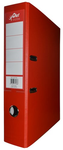 Archivador Palanca Olef Plastif.Color Fº 75Mm Rojo Archivador Palanca Olef Plastif.Color Fº 75Mm Rojo